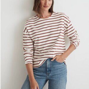 Madewell Long Sleeve Striped Tee